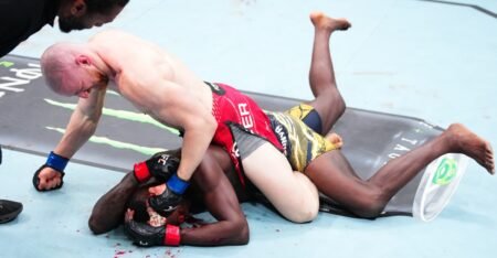 UFC Seattle video: Joe Pyfer knocks out Israel Adesanya in second round