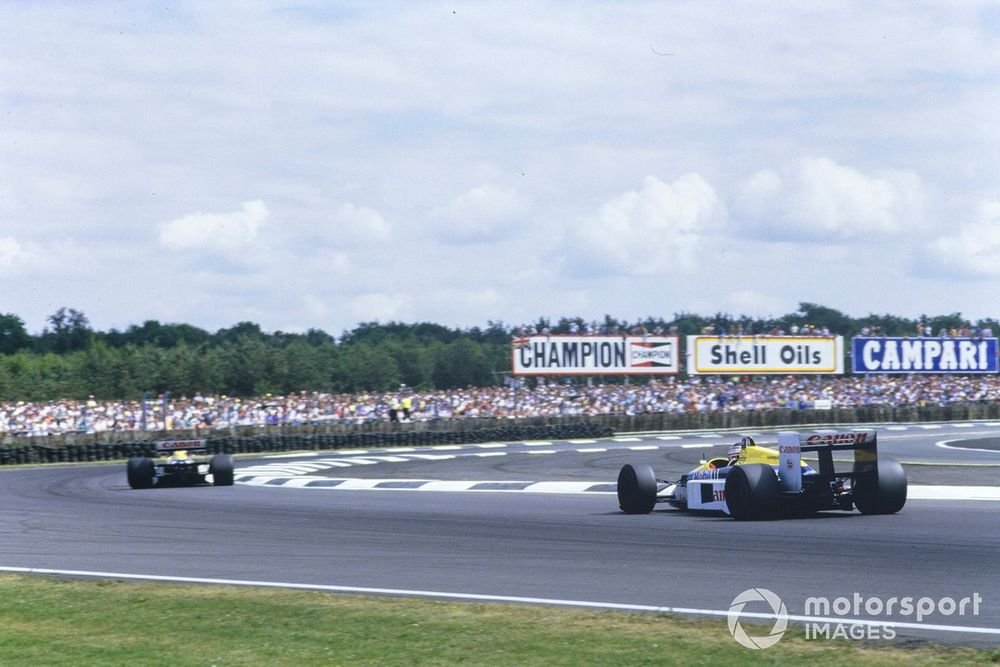 It was only mechanical failures which prevented the dominant Mansell from beating Williams team-mate Piquet to the '87 crown