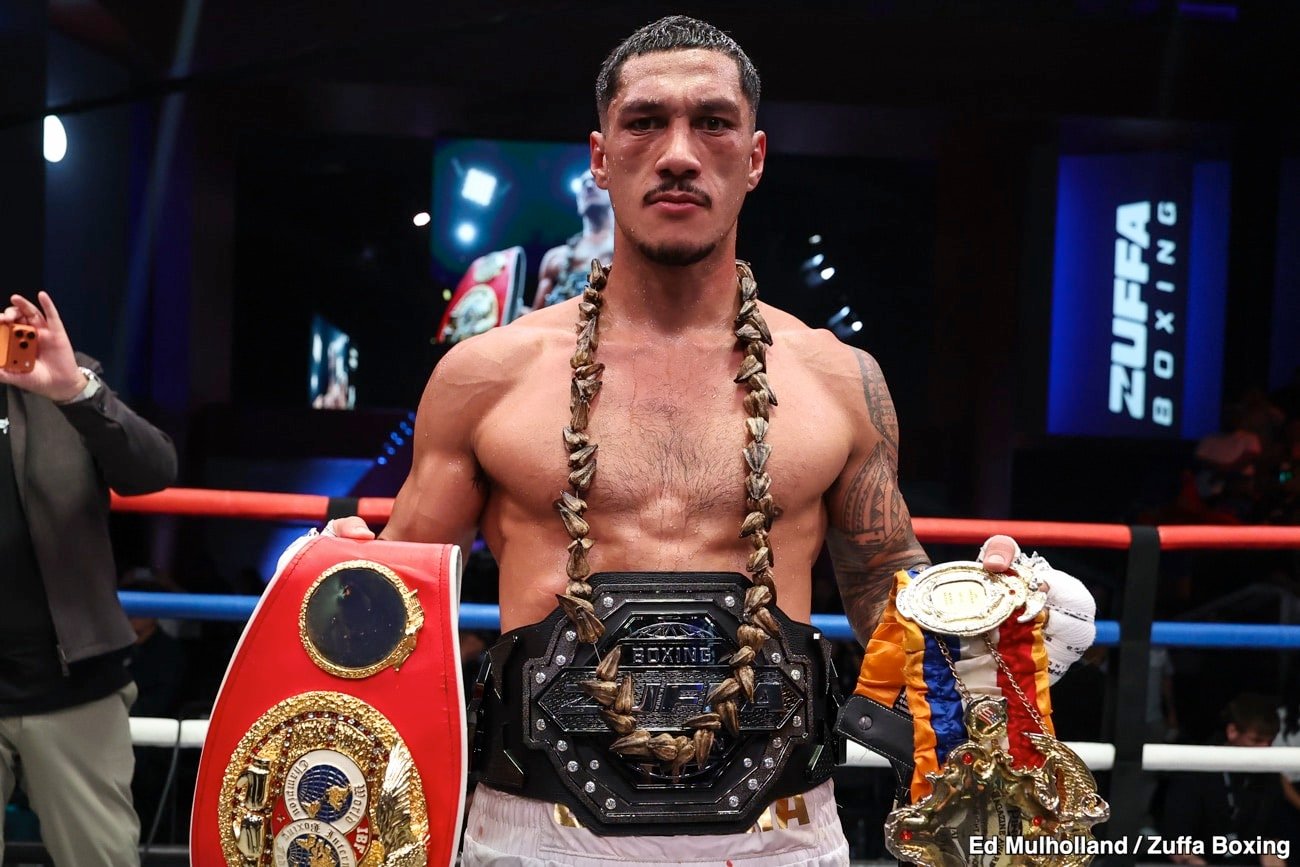 Image: Jai Opetaia dominates Brandon Glanton, wins Zuffa cruiserweight title