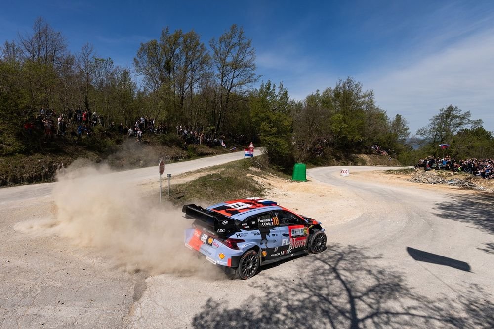 Adrien Fourmaux, Alexandre Coria, Hyundai World Rally Team Hyundai i20 N Rally1