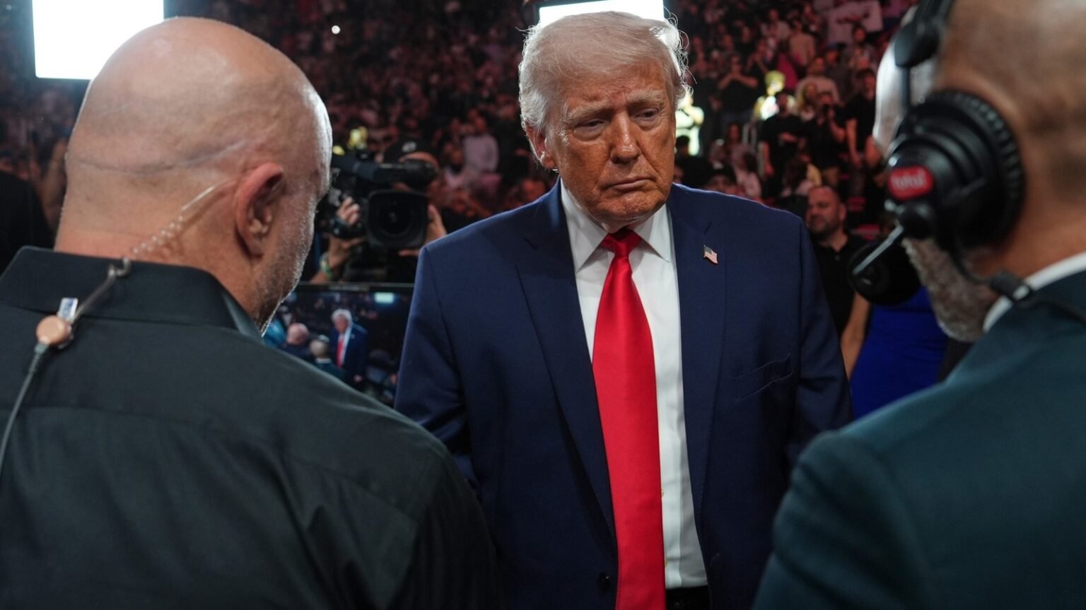 President Trump Has Tense Moment With UFC’s Joe Rogan After Iran War, Epstein Remarks