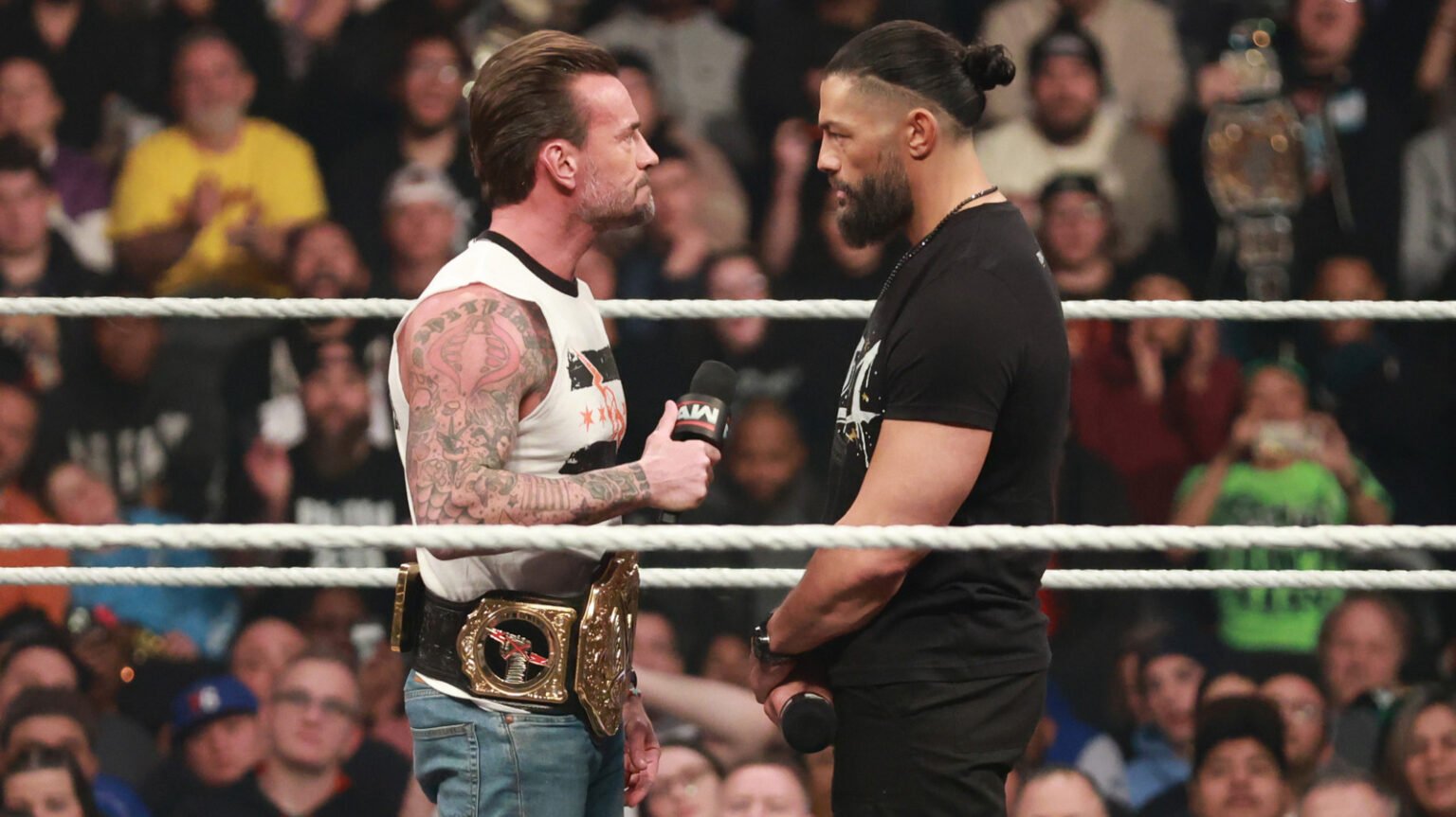 WWE’s Roman Reigns Responds To CM Punk: ‘Keep My F***ing Name Out Your Mouth’
