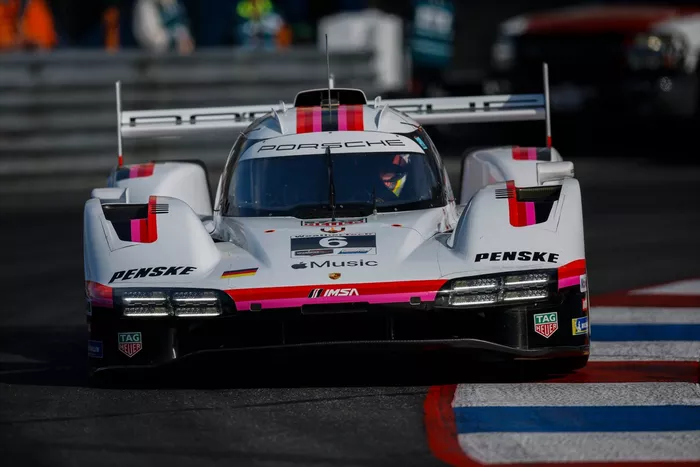 #6 Porsche Penske Motorsport Porsche 963: Laurens Vanthoor, Kevin Estre, Felipe Nasr