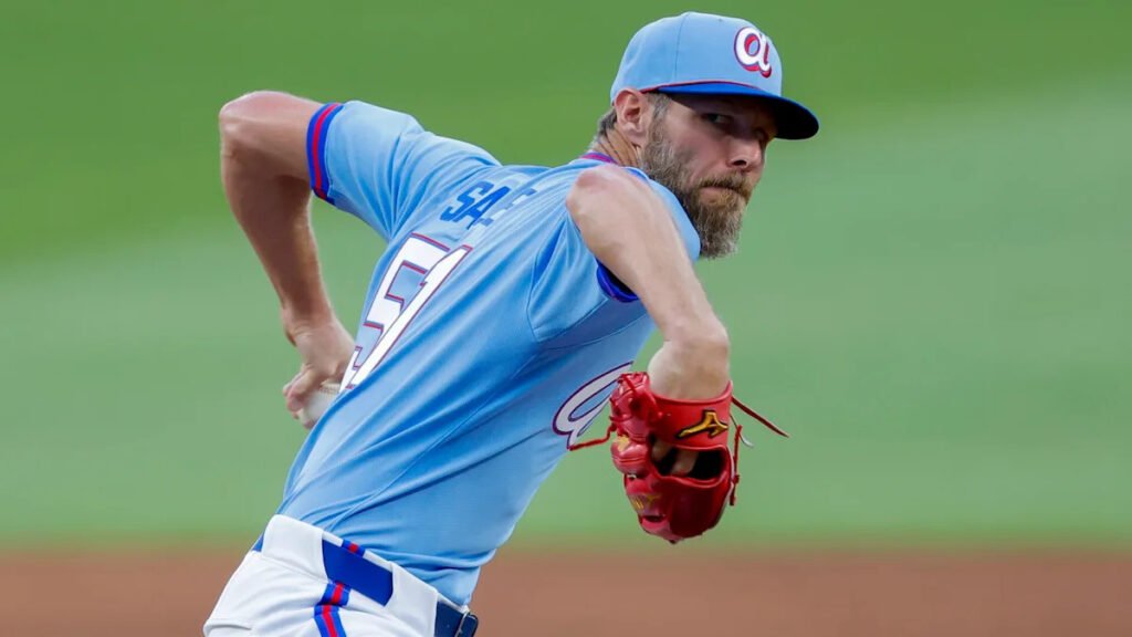 Dominic Smith homers and Braves back Chris Sale with 19 hits in 13-1 rout of Guardians