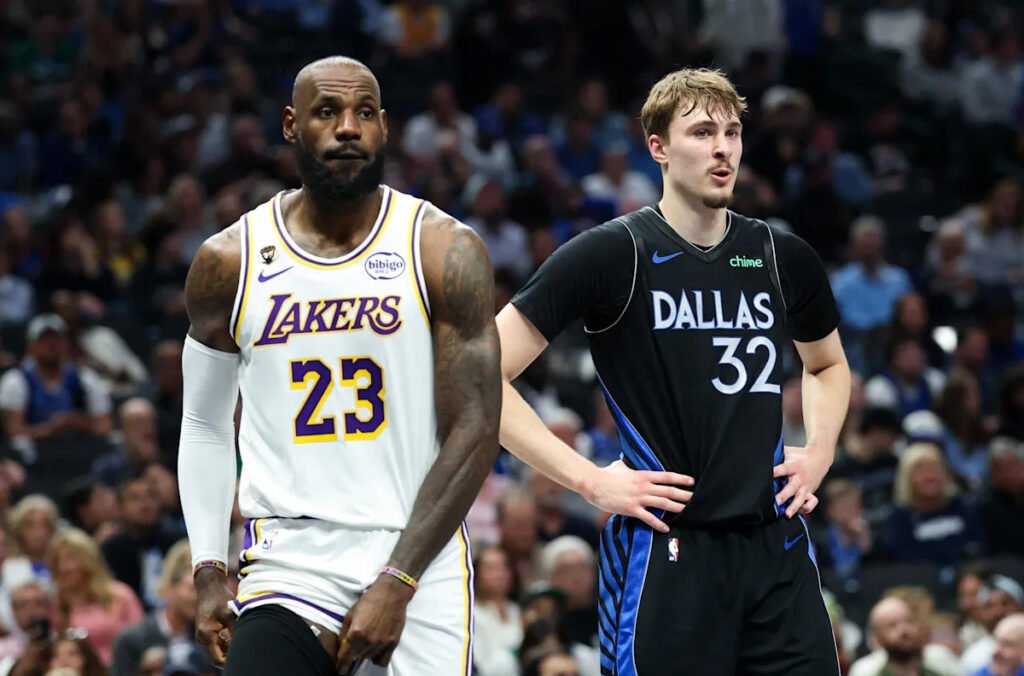 Cooper Flagg follows up 51-point game with 45 to outduel LeBron James, send reeling Lakers to defeat