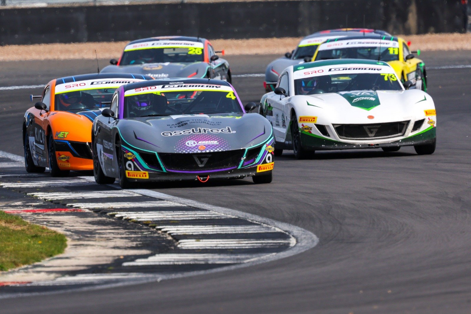 Goff has now taken five Ginetta Junior wins, but had to work hard for his Silverstone triumphs