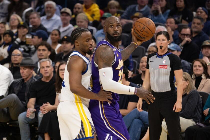 LeBron James powers shorthanded Lakers to important win over Warriors