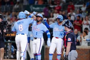 Bottom of the order leads Braves to series-clinching rout of Guardians