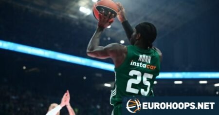 Kendrick Nunn misses Panathinaikos team practice due to muscle spasm