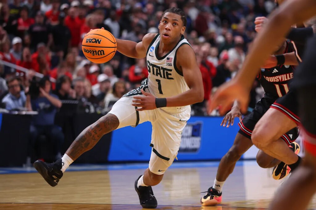 Michigan State’s Jeremy Fears says he’s declaring for the NBA draft with option to return to school