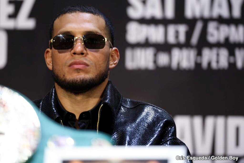 David Benavidez Says He Would Knock Out Canelo, Bivol, Beterbiev