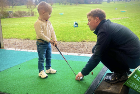 Worthing youngster aims to be top of the golfing tots!