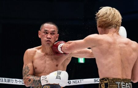 Nasukawa Outworks Estrada, Corner Stops Fight in Tokyo