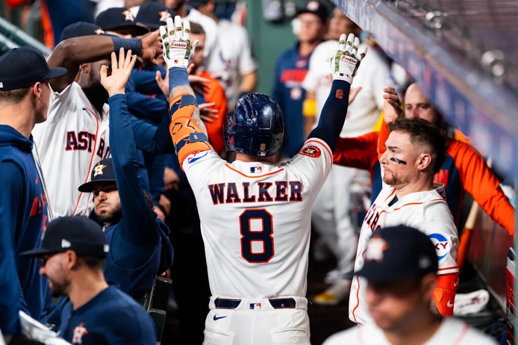 Six Run Inning Bolsters Astros to 7-6 Victory Over Rockies, End 8 Game Skid