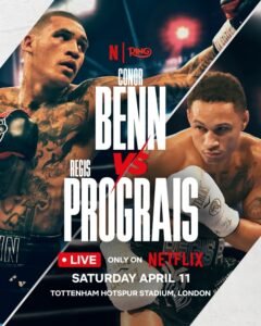 Conor Benn Backed To Beat Regis Prograis With Asterisk