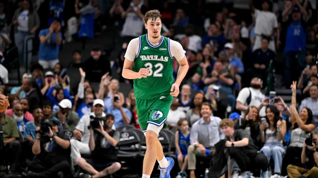 Watch Cooper Flagg become first teenager in NBA history to drop 50+ in a game