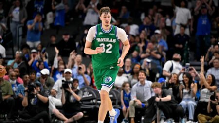 Watch Cooper Flagg become first teenager in NBA history to drop 50+ in a game