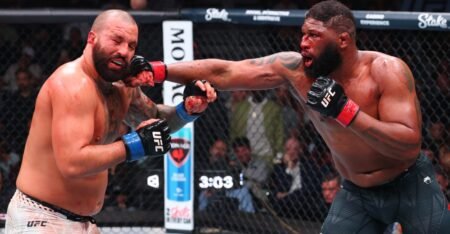 Curtis Blaydes releases first statement after epic war against Josh Hokit at UFC 327