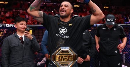 Carlos Ulberg ‘lost the belt’ after UFC 327 championship win