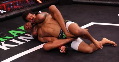 Phumi Nkuta: Adriano Moraes ‘pulled a Rousimar Palhares on me,’ adamant he was not unconscious at final bell