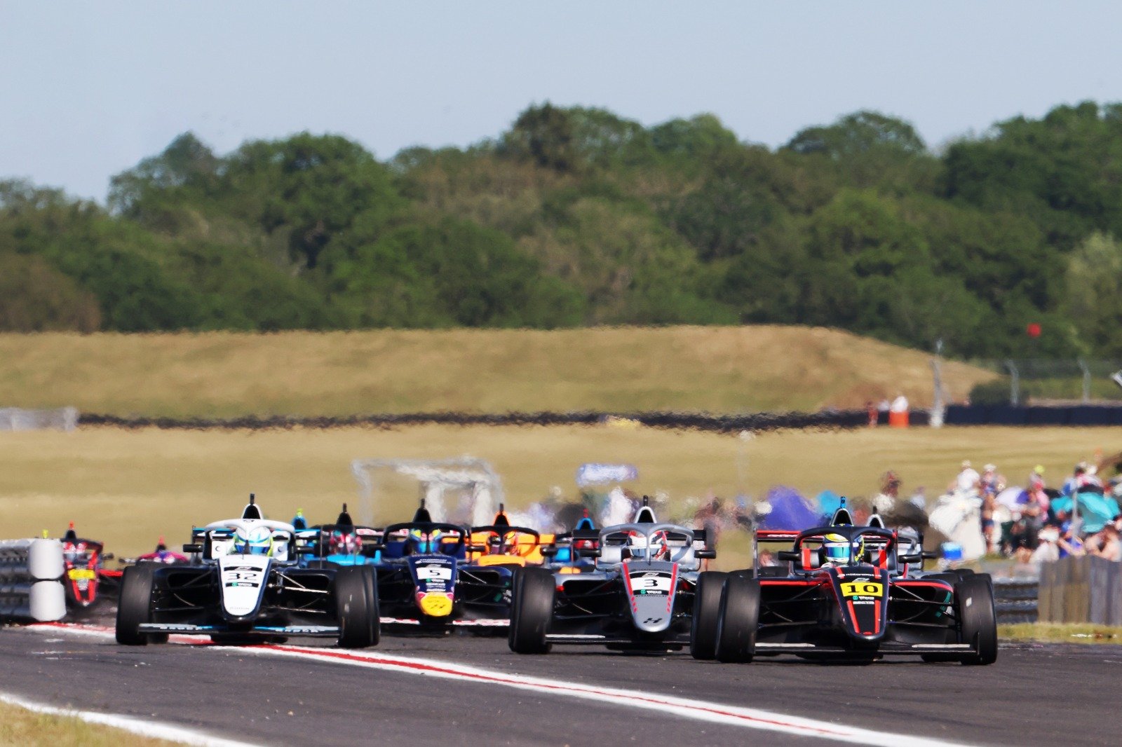 JHR driver was a new name at the head of the British F4 pack