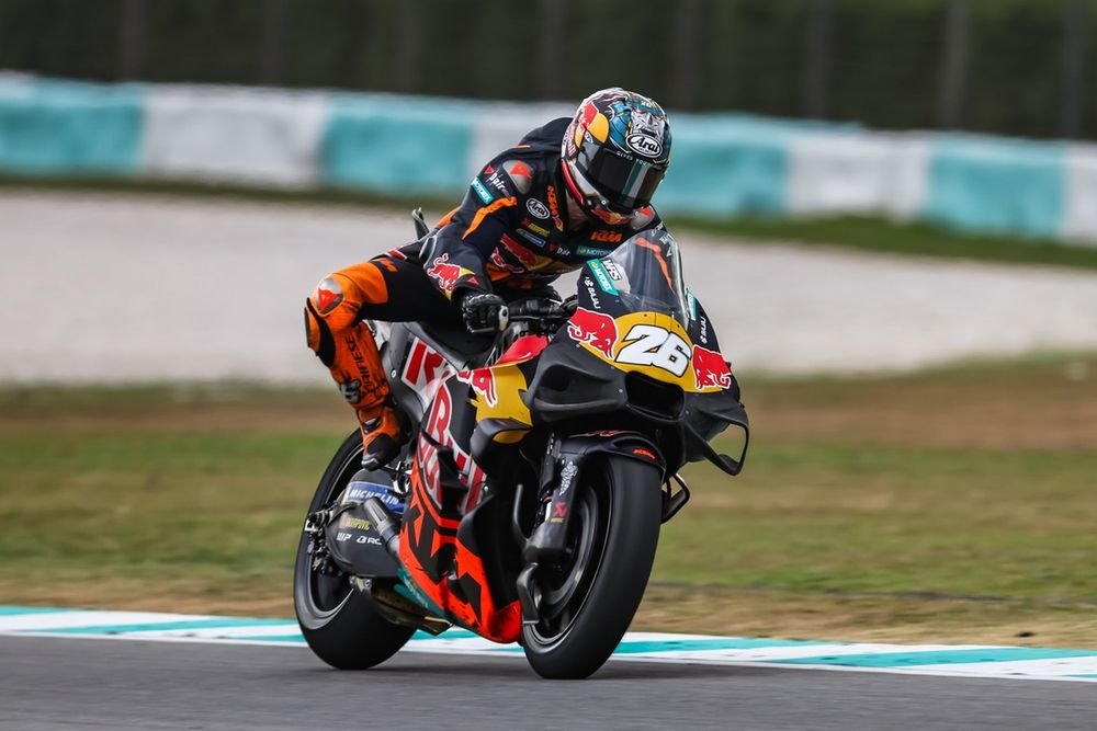 Dani Pedrosa, el lunes de la semana pasada en Jerez haciendo test con Red Bull KTM Factory Racing