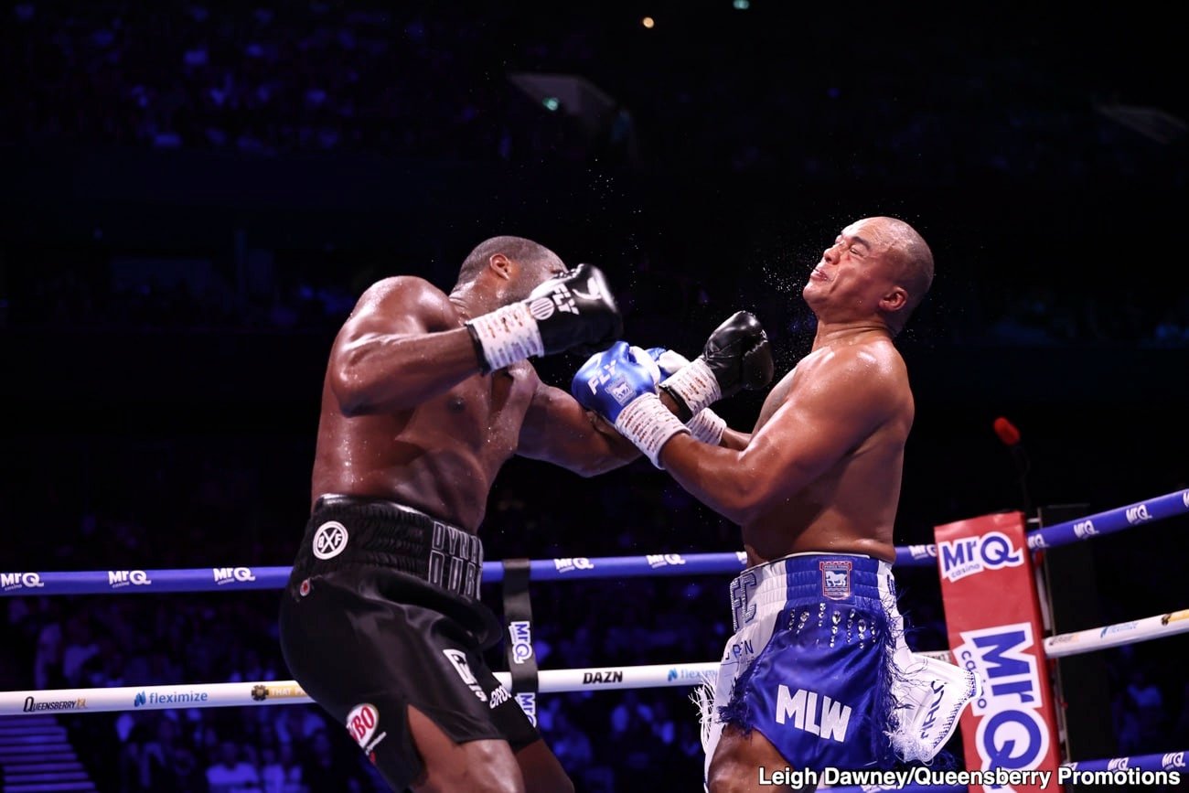 Image: Daniel Dubois Stops Fabio Wardley In Violent 11-Round Heavyweight War
