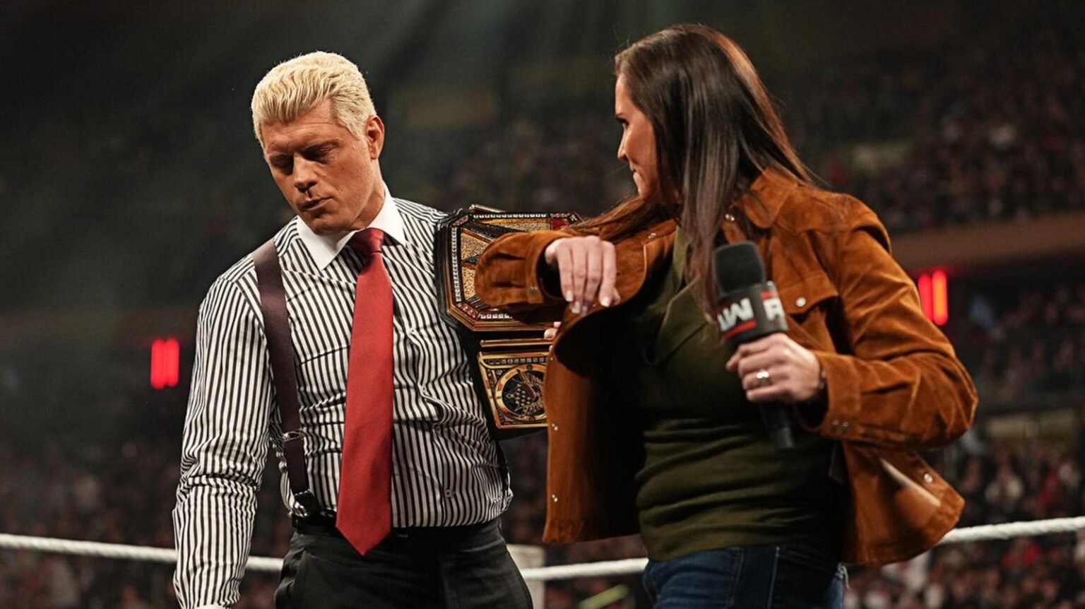 WWE’s Stephanie McMahon Reveals How To Tell Whether She’s Going To Slap Someone