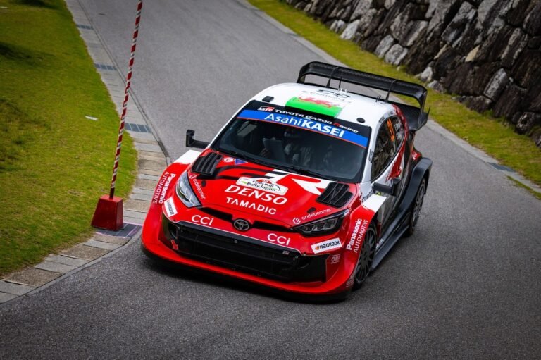 Evans leads Ogier after Solberg’s dramatic exit
