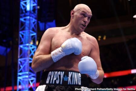 Tyson Fury Says Beating Anthony Joshua “Does Nothing” For Career