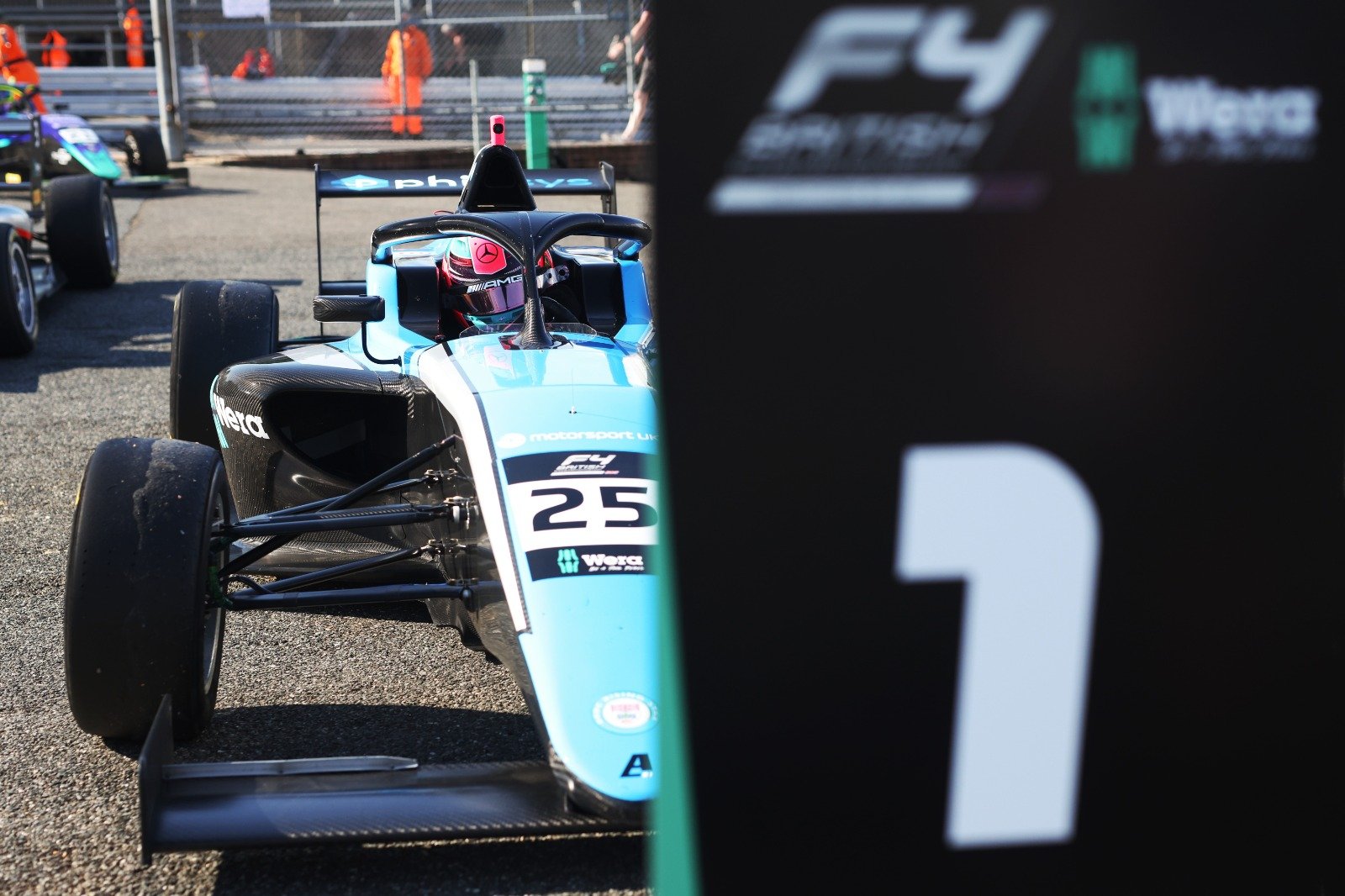 Mercedes-backed Jeff-Hall was delighted to be number one in race one