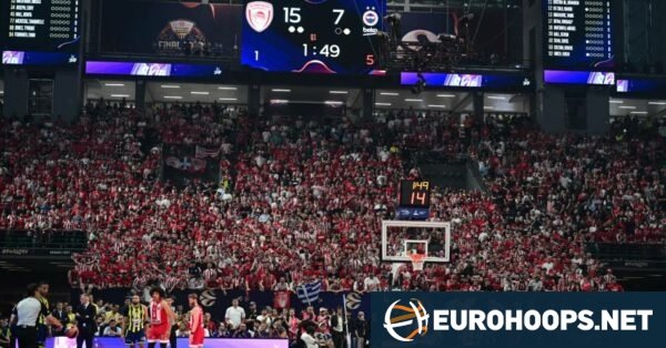 Ολυμπιακός: Πρόστιμο από Ευρωλίγκα για τον τελικό