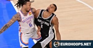 Thunder contain Wemby to take lead in Western Conference Finals