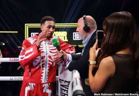 Eddie Hearn Says Fans Aren’t Realizing How Good Ben Whittaker Is