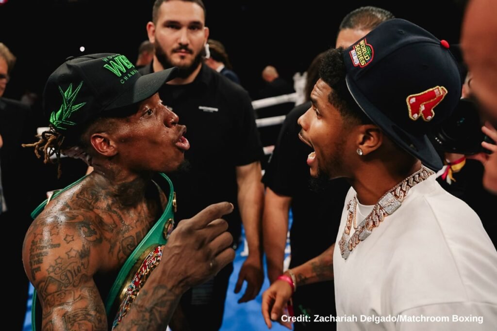 Shakur Stevenson Wants O’Shaquie Foster Fight After Ringside Clash