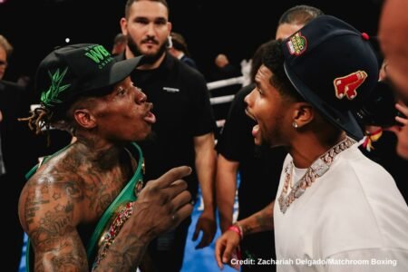 Shakur Stevenson Wants O’Shaquie Foster Fight After Ringside Clash