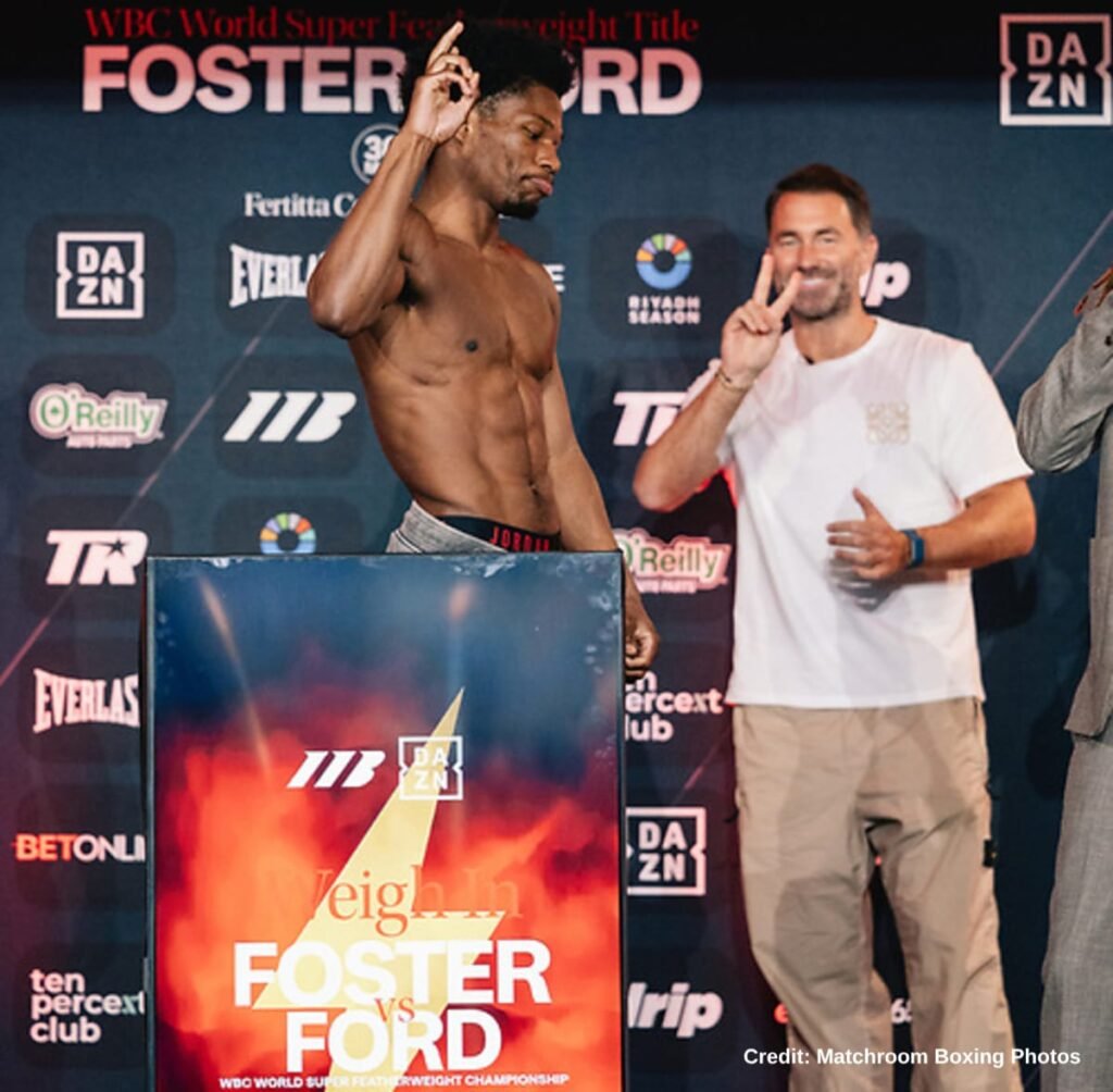 Raymond Ford Warned About Emotions Before Foster Fight By Hearn