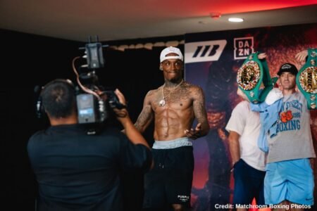 O’Shaquie Foster Promises To Dominate Raymond Ford After Weigh-In