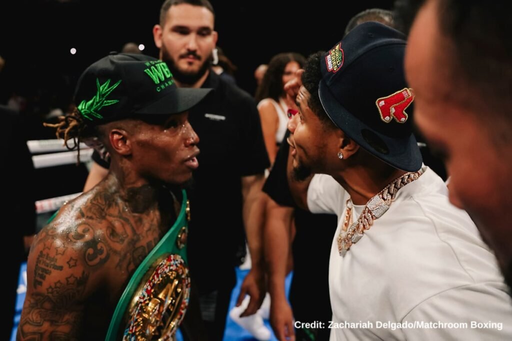 Shakur Crashes Foster’s Celebration, Won’t Shake On Fight