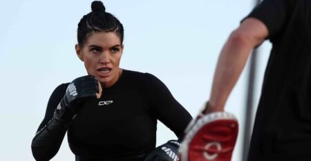 ‘She hits like a grown f*cking man’: Gina Carano’s head coach, teammates praise her preparation for Ronda Rousey
