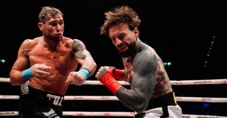 Darren Till demolishes Aaron Chalmers with brutal one-punch knockout after surviving knockdown in BKFC debut