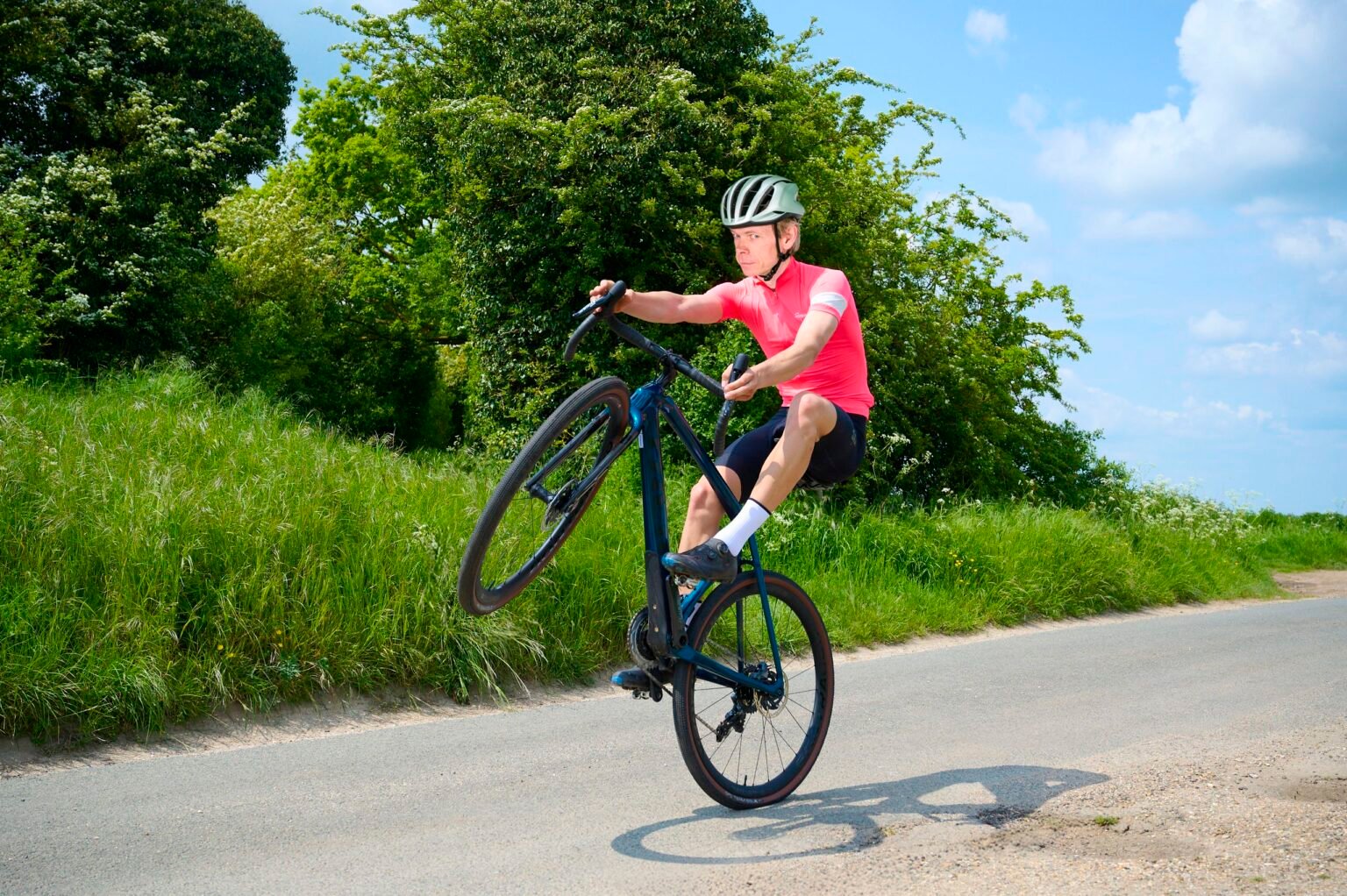 Unlike learning to ride, learning to not crash is something you forget effortlessly