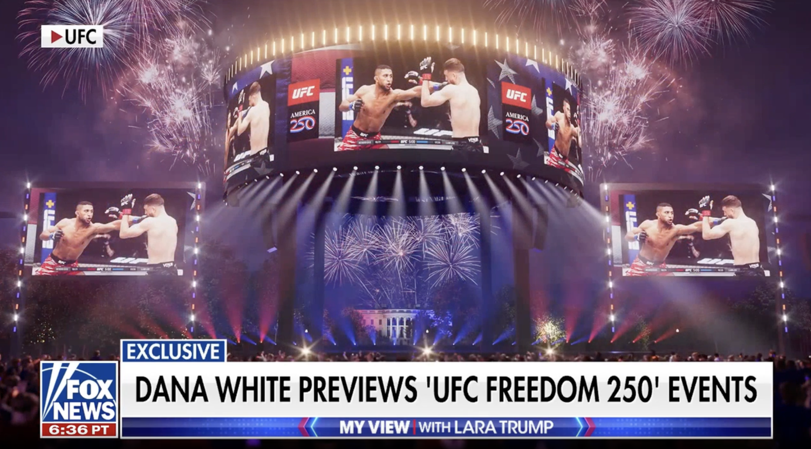 UFC White House Ellipse render