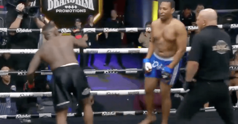 Video: Ray J knocked out by Supah Hot Fire at Brand Risk 14