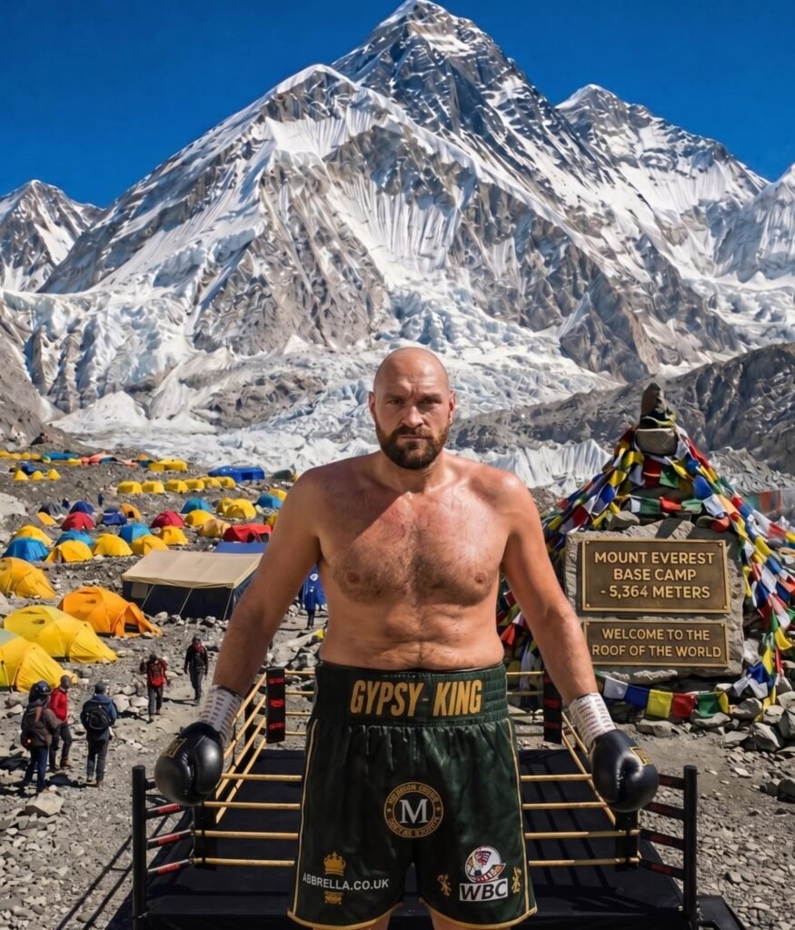17,500 Feet Of Fantasy: Tyson Fury’s Mount Everest Fight Idea