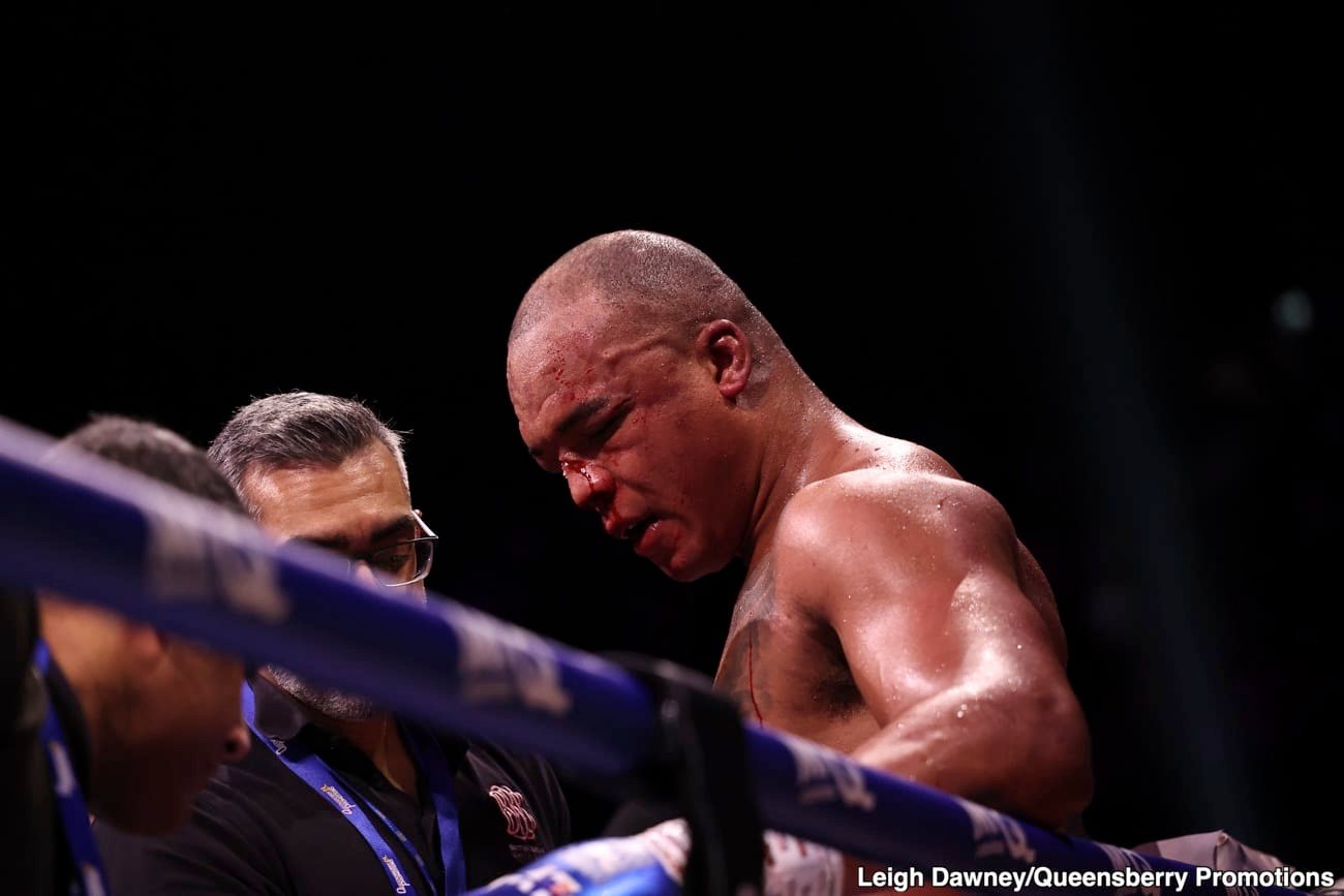 Image: Daniel Dubois Stops Fabio Wardley In Violent 11-Round Heavyweight War