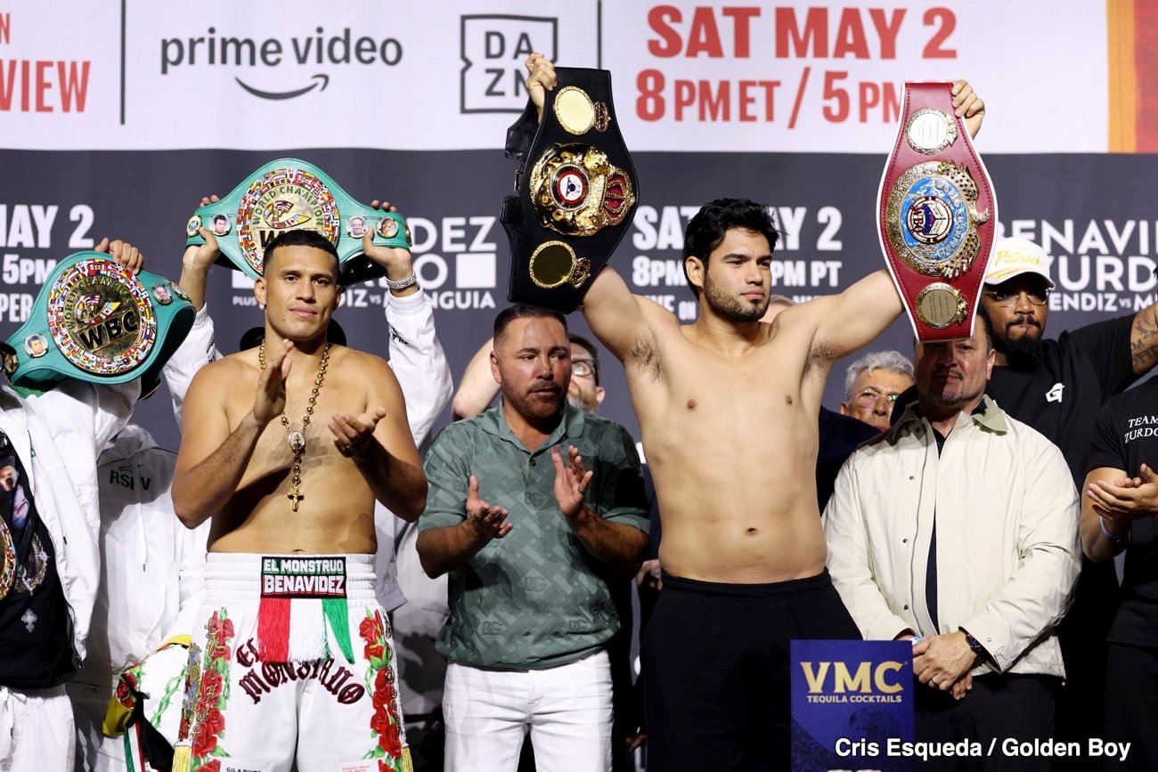 Image: David Benavidez vs Gilberto Ramirez LIVE Results: Title Fight in Las Vegas