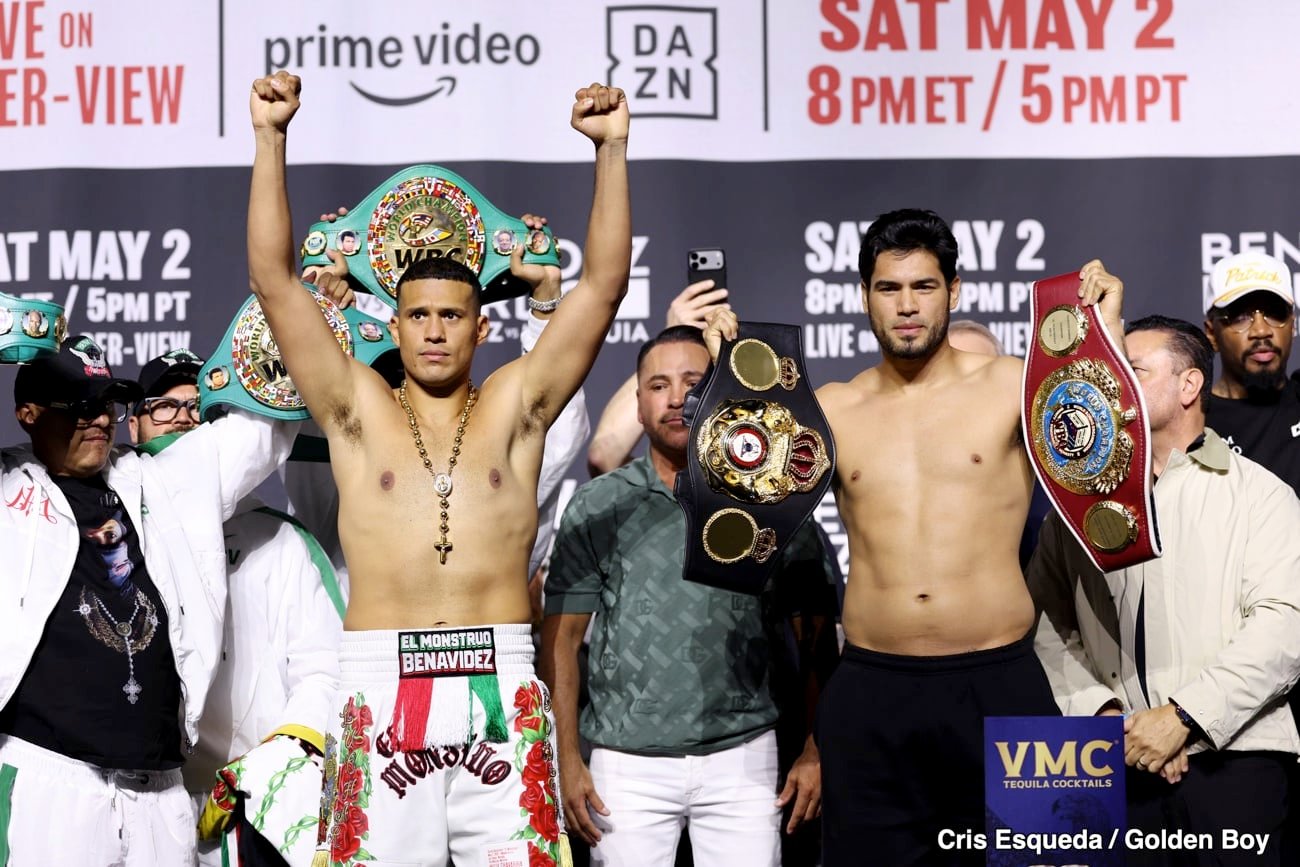 Image: David Benavidez vs Gilberto Ramirez LIVE Results: Title Fight in Las Vegas