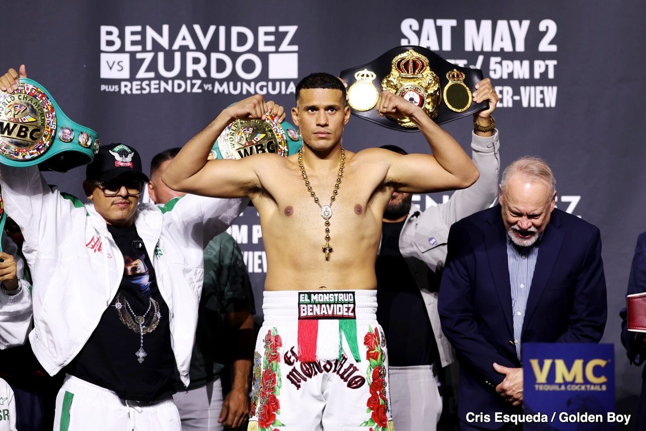 Image: David Benavidez vs Gilberto Ramirez LIVE Results: Title Fight in Las Vegas