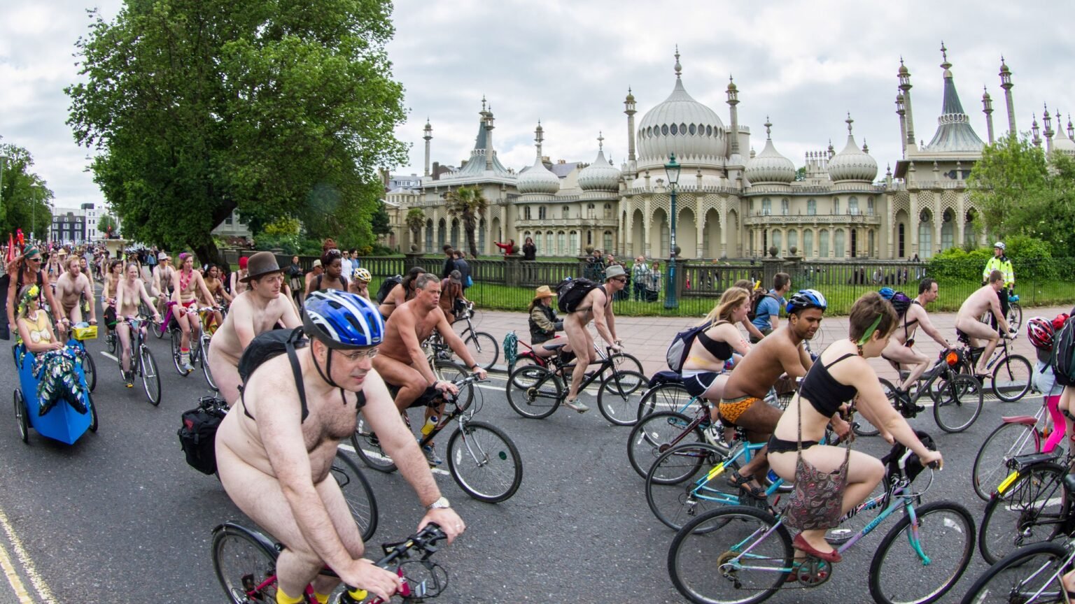 ‘We feel we will be unable to guarantee the safety of riders’ – Naked Bike Ride in Brighton postponed because of clash with far-right rally